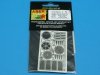 Aber 35G14 Grilles for german tank Sd.Kfz.171 Panther, Ausf.G late model (1:35)